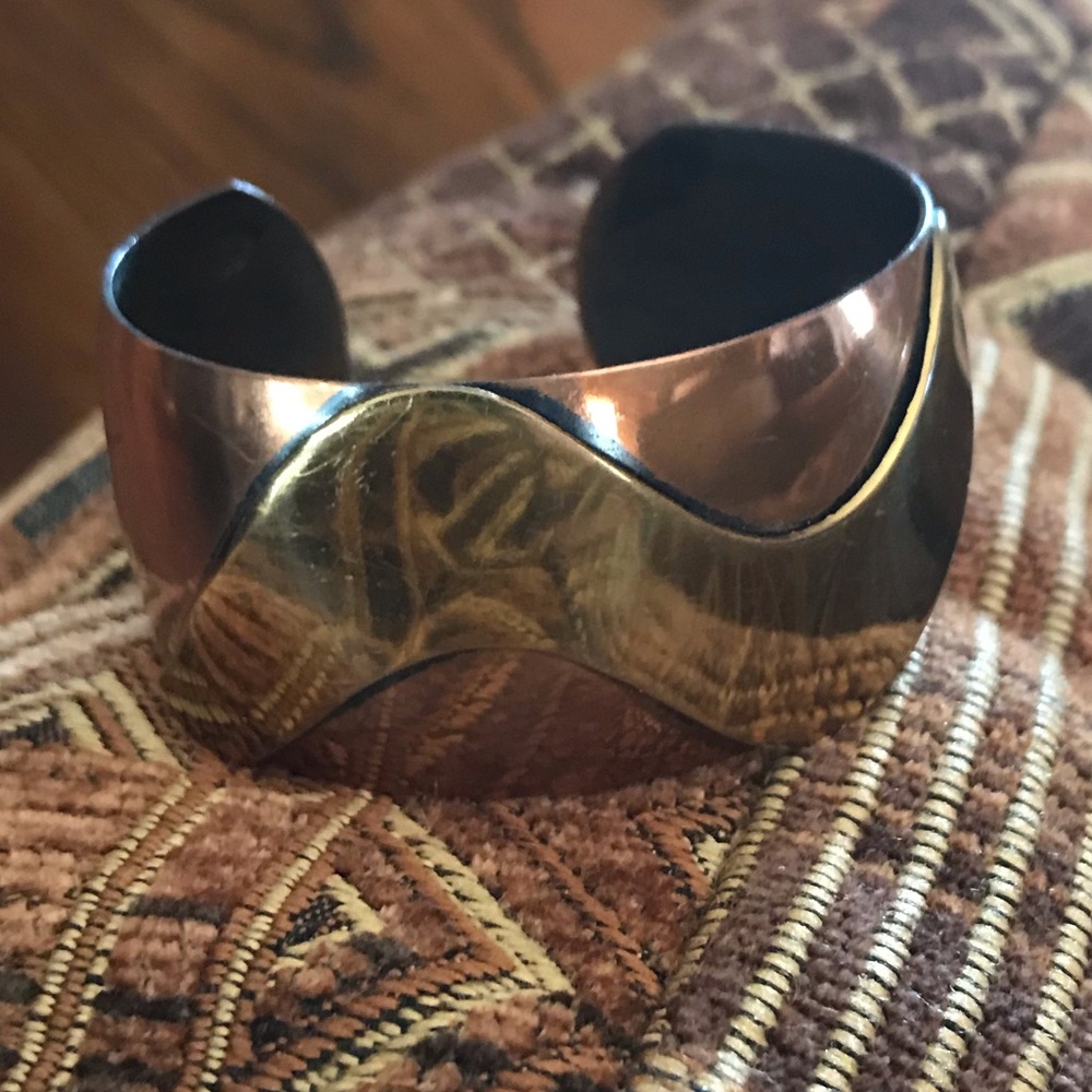 Copper and Brass Cuff